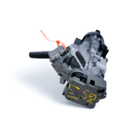 Acura RL 05 Ignition Switch Assembly Immobilizer w/Key FOB (Driver 1) 06350-SJA-A00, E052, OEM, 2005