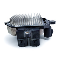 Acura RL 05-12 Radiator Fan RFC Unit Module (Denso) 19090-RKB-003, E052, OEM, 2005, 2006, 2007, 2008, 2009, 2010, 2011, 2012