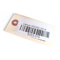 Lexus GS350 13-15 Rear Door Panel Trim Right Black 67630-30R80-C1, E053, OEM, 2013, 2014, 2015 Lexus GS350 13-15 Rear Door Panel Trim Right Black 67630-30R80-C1, E053, OEM, 2013, 2014, 2015