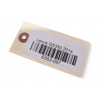 Lexus GS350 13-16 Engine Computer Control Module ECU 89661-30X41, E053, OEM, 2013, 2014, 2015, 2016 Lexus GS350 13-16 Engine Computer Control Module ECU 89661-30X41, E053, OEM, 2013, 2014, 2015, 2016