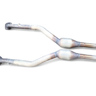 Lexus GS350 13-16 Center Exhaust Pipe Muffler Front 17410-31D10, E053, OEM, 2013, 2014, 2015, 2016