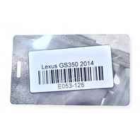 Lexus GS350 13-16 Right Rocker Panel Molding Side Skirt, Metallic, 75851-30903, E053, OEM, 2013, 2014, 2015, 2016 Lexus GS350 13-16 Right Rocker Panel Molding Side Skirt, Metallic, 75851-30903, E053, OEM, 2013, 2014, 2015, 2016