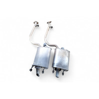 Lexus GS350 13-20 Left/Right Exhaust Muffler Set, 17430-31C80, E053, OEM, 2013, 2014, 2015, 2016, 2017, 2018, 2019, 2020