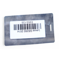 Lexus GS350 13-20 Rear Bumper Lover Valance Silver, 52108-30050, E053, OEM, 2013, 2014, 2015, 2016, 2017, 2018, 2019, 2020 Lexus GS350 13-20 Rear Bumper Lover Valance Silver, 52108-30050, E053, OEM, 2013, 2014, 2015, 2016, 2017, 2018, 2019, 2020