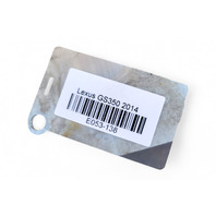 Lexus GS350 13-20 Rear Reinforcement Re-Bar Impact Bar 52023-30371, E053, OEM, 2013, 2014, 2015, 2016, 2017, 2018, 2019, 2020