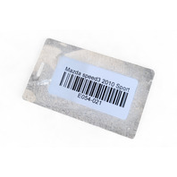 Mazda 3 Speed 10-13 Front Bumper Lower Cover, BBN6-50-1T2C, E054, OEM, 2010, 2011, 2012, 2013