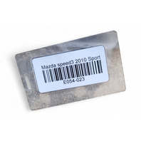 Mazda 3 Speed 10-13 Windshield Cowl Top Cover Grille Left/Right Set BBN5-50-7R0D, E054, OEM, 2010, 2011, 2012, 2013