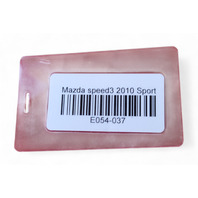 Mazda 3 Speed 10-13 Front Right/Passenger Side Fender Red, BBM4-52-111B, E054, OEM, 2010, 2011, 2012, 2013