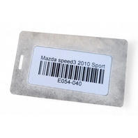 Mazda 3 Speed 10-13 Power Steering Rack and Pinion Gear BBN6-32-110B, E054, OEM, 2010, 2011, 2012, 2013