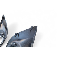 Mazda 3 Speed 10-13 Front Bumper Cover Fog Light Grille Bezel Left/Right, Set, BBN6-50-C11C, E054, OEM, 2010, 2011, 2012, 2013
