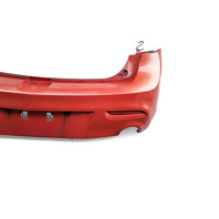 Mazda 3 Speed 10-13 Rear Bumper Cover Assembly, BCD2-50-221F-BB, E054, OEM, 2010, 2011, 2012, 2013