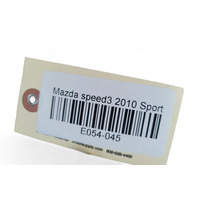 Mazda 3 Speed 10-13 Rear Bumper Cover Assembly, BCD2-50-221F-BB, E054, OEM, 2010, 2011, 2012, 2013