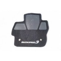 Mazda 3 Speed 09-13 Carpet Floor Mats 4 Piece Set Black, 0000-8B-L65, E054, OEM, 2009, 2010, 2011, 2012, 2013