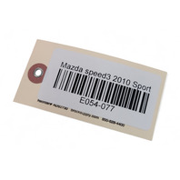 Mazda 3 Speed 10 Body Control Module BCM, BBM5-67-560J, E054, OEM, 2010