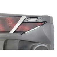 Mazda 3 Speed 10 Door Panel Front Left/Driver Side Black/Red, BBN5-68-460H-10, E054, OEM,