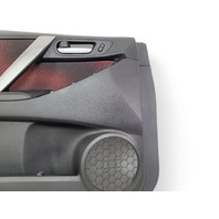 Mazda 3 Speed 10 Door Panel Front Left/Driver Side Black/Red, BBN5-68-460H-10, E054, OEM,