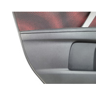 Mazda 3 Speed 10 Door Panel Front Left/Driver Side Black/Red, BBN5-68-460H-10, E054, OEM,
