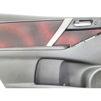 Mazda 3 Speed 10 Door Panel Front Left/Driver Side Black/Red, BBN5-68-460H-10, E054, OEM,