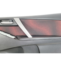 Mazda 3 Speed 10 Door Panel Front Right/Passenger Side Black/Red, BBN6-68-430E-10, E054, OEM,