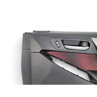 Mazda 3 Speed 10 Door Panel Front Right/Passenger Side Black/Red, BBN6-68-430E-10, E054, OEM,