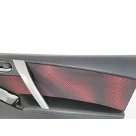 Mazda 3 Speed 10 Door Panel Front Right/Passenger Side Black/Red, BBN6-68-430E-10, E054, OEM,