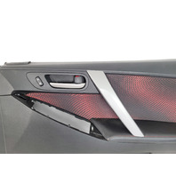 Mazda 3 Speed 10 Door Panel Front Right/Passenger Side Black/Red, BBN6-68-430E-10, E054, OEM,