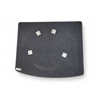 Mazda 3 Speed 10-13 Trunk Carpet Mat Trim Black Cargo Spare Tire Cover E054, OEM, 2010, 2011, 2012, 2013