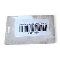 Mazda 3 Speed 07-13 Caliper Front Right/Passenger, B3YF-33-61X, E054, OEM, 2007, 2008, 2009, 2010, 2011, 2012, 2013