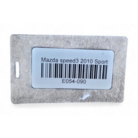 Mazda 3 Speed 10-13 A/C Air Conditioner Compressor & Pulley BBN2-61-450D, E054, OEM, 2010, 2011, 2012, 2013