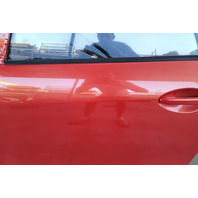 Mazda 3 Speed 10-13 Door Assembly, Left Assembly, Red, BBY9-59-02XF, E054, OEM, 2010, 2011, 2012, 2013