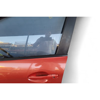 Mazda 3 Speed 10-13 Door Assembly, Left Assembly, Red, BBY9-59-02XF, E054, OEM, 2010, 2011, 2012, 2013