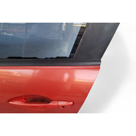 Mazda 3 Speed 10-13 Door Assembly, Left Assembly, Red, BBY9-59-02XF, E054, OEM, 2010, 2011, 2012, 2013