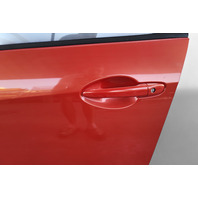 Mazda 3 Speed 10-13 Door Assembly, Left Assembly, Red, BBY9-59-02XF, E054, OEM, 2010, 2011, 2012, 2013