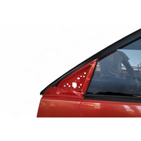 Mazda 3 Speed 10-13 Door Assembly, Left Assembly, Red, BBY9-59-02XF, E054, OEM, 2010, 2011, 2012, 2013