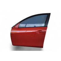 Mazda 3 Speed 10-13 Door Assembly, Left Assembly, Red, BBY9-59-02XF, E054, OEM, 2010, 2011, 2012, 2013
