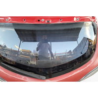 Mazda 3 Speed 10-13 Trunk Deck Luggage Lid w/ Spoiler Red, BBY6-62-02XB, E054, OEM, 2010, 2011, 2012, 2013