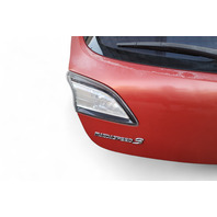 Mazda 3 Speed 10-13 Trunk Deck Luggage Lid w/ Spoiler Red, BBY6-62-02XB, E054, OEM, 2010, 2011, 2012, 2013