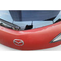 Mazda 3 Speed 10-13 Trunk Deck Luggage Lid w/ Spoiler Red, BBY6-62-02XB, E054, OEM, 2010, 2011, 2012, 2013