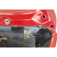 Mazda 3 Speed 10-13 Trunk Deck Luggage Lid w/ Spoiler Red, BBY6-62-02XB, E054, OEM, 2010, 2011, 2012, 2013