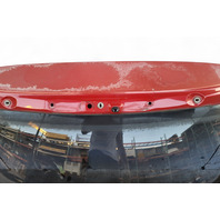 Mazda 3 Speed 10-13 Trunk Deck Luggage Lid w/ Spoiler Red, BBY6-62-02XB, E054, OEM, 2010, 2011, 2012, 2013