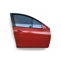 Mazda 3 Speed 10-13 Door Assembly, Right/Passenger, Red, BBY9-58-02XF, E054, OEM, 2010, 2011, 2012, 2013