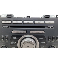 Mazda 3 Speed 10 Radio CD Player Audio Unit BBM2-66-AR0A, E054, OEM, 2010