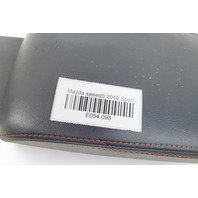 Mazda 3 Speed 10-12 Front Center Console Arm Cover Trim Lid Black, GS1E-64-461-02, E054, OEM, 2010, 2011, 2012