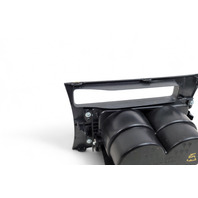 Mazda 3 Speed 10-13 Front Cup Holder Center Console Arm Cover Trim Lid Black BBM4-64-39XB, E054, OEM, 2010, 2011, 2012, 2013