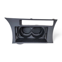 Mazda 3 Speed 10-13 Front Cup Holder Center Console Arm Cover Trim Lid Black BBM4-64-39XB, E054, OEM, 2010, 2011, 2012, 2013