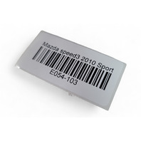 Mazda 3 Speed 10-13 Head Light Lamp Right/Passenger's Side BBM4-51-0K0K, E054, OEM, 2010, 2011, 2012, 2013