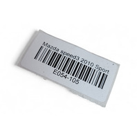 Mazda 3 Speed 10-13 Head Light Lamp Left/Driver Side BBM4-51-0L0K, E054, OEM, 2010, 2011, 2012, 2013