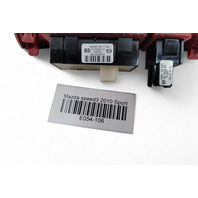 Mazda 3 Speed 10-12 Left Dashboard Trim Black/Red, BBN5-55-320A, E054, OEM, 2010, 2011, 2012