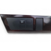 Mazda 3 Speed 10-12 Left Dashboard Trim Black/Red, BBN5-55-320A, E054, OEM, 2010, 2011, 2012