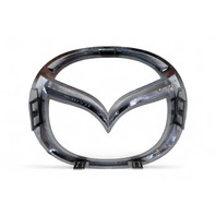 Mazda 3 Speed 07-16 Front Bumper Emblem ONLY C235-51-731A, E054, OEM, 2007, 2008, 2009, 2010, 2011, 2012, 2013, 2014, 2015, 2016
